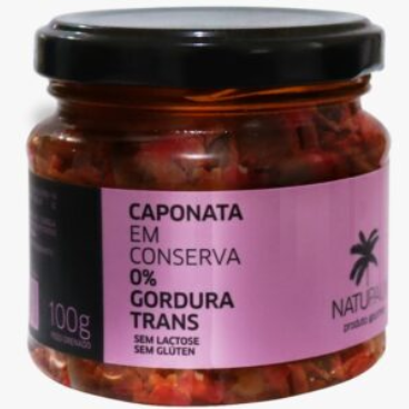CAPONATA NATUPALM EM CONSERVA 100G