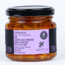 CAPONATA NATUPALM EM CONSERVA SEM AÇUCAR 100G