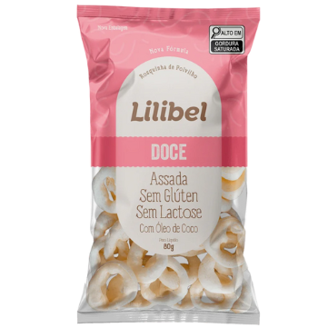 Rosquinha de Polvilho Doce Lilibel 80g
