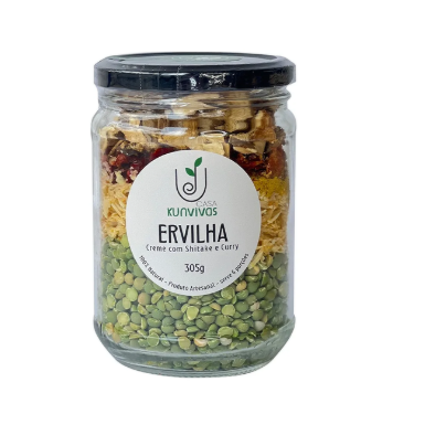 Creme de Ervilha com Shitake e Curry 305g