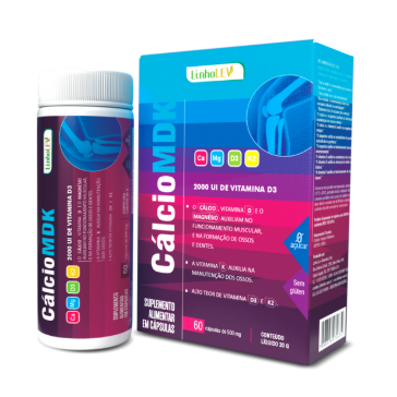 Cálcio MDK 60CPS Linho Lev