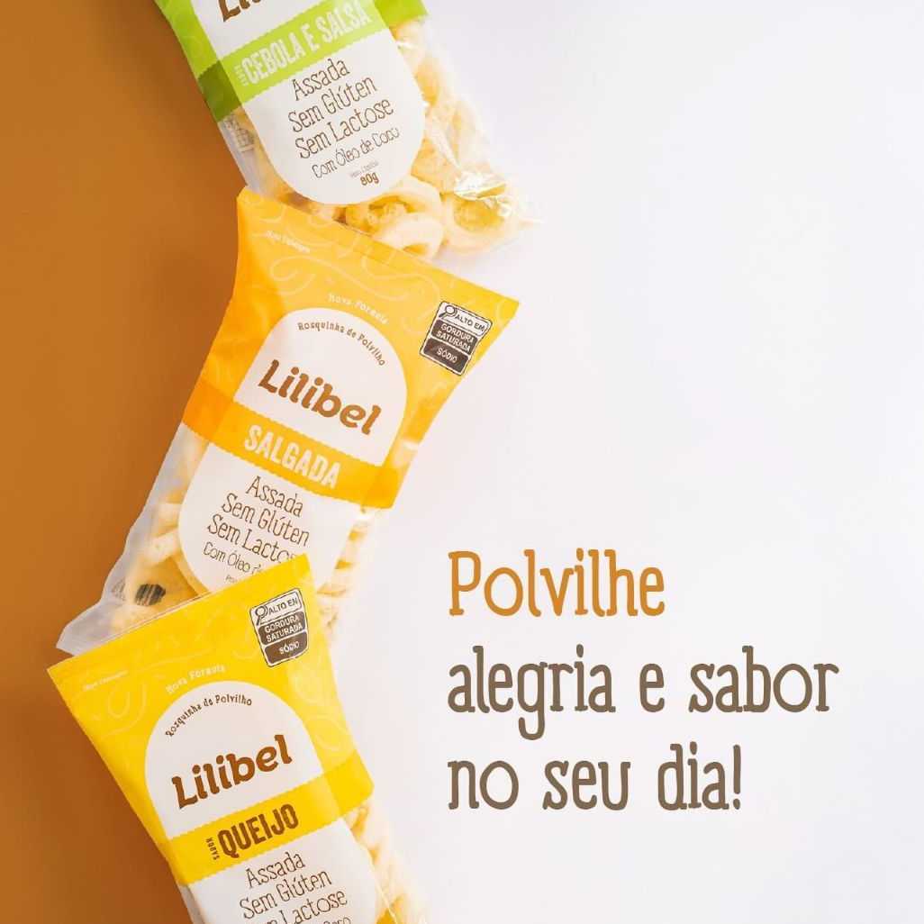 Rosquinhas de Polvilho 80g - Lilibel