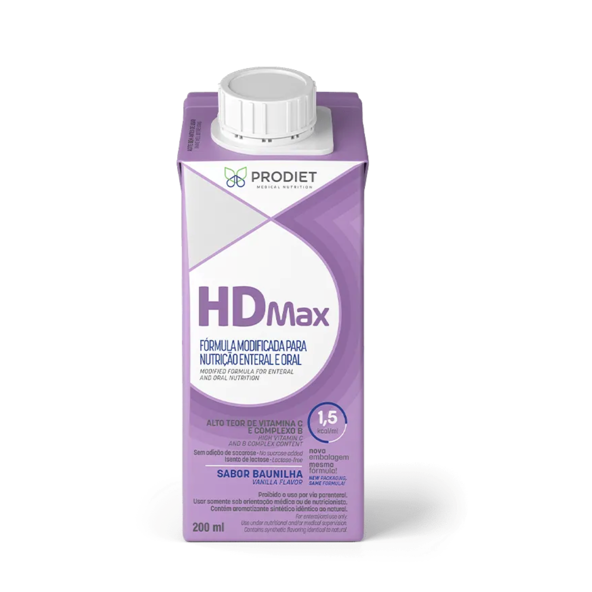 HD Max 200ml Baunilha - Prodiet
