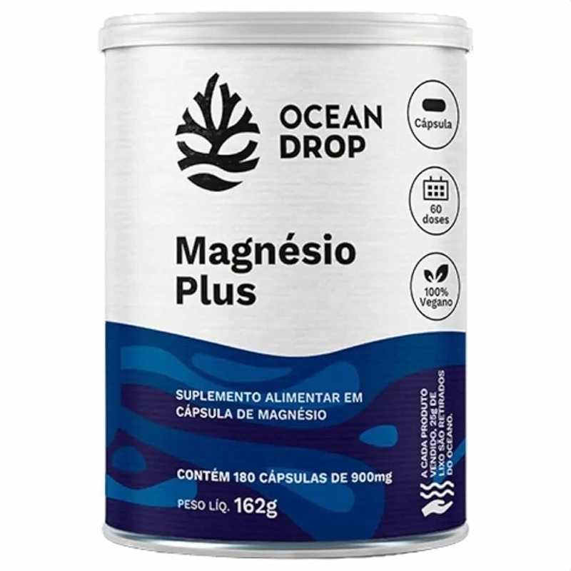 Magnésio Plus 180cap - Ocean Drop
