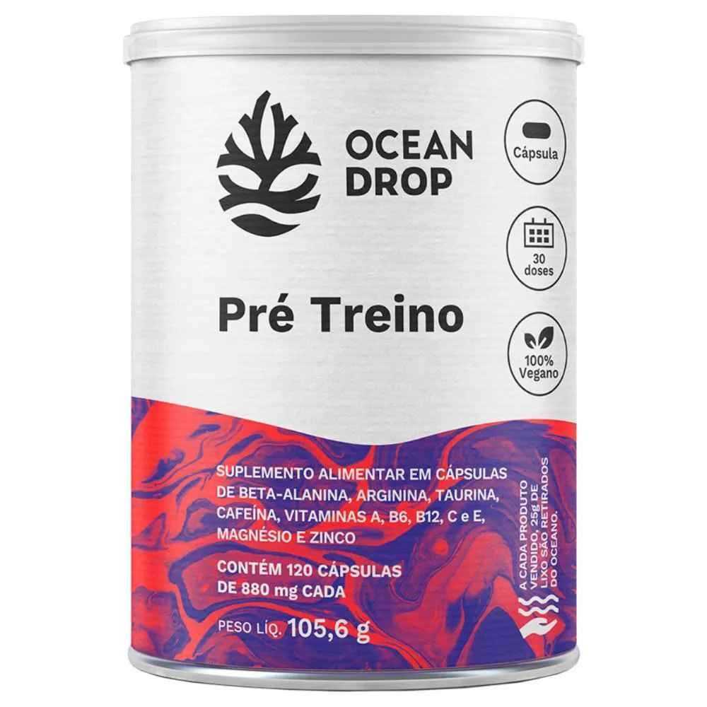 Pré Treino 120cap - Ocean Drop