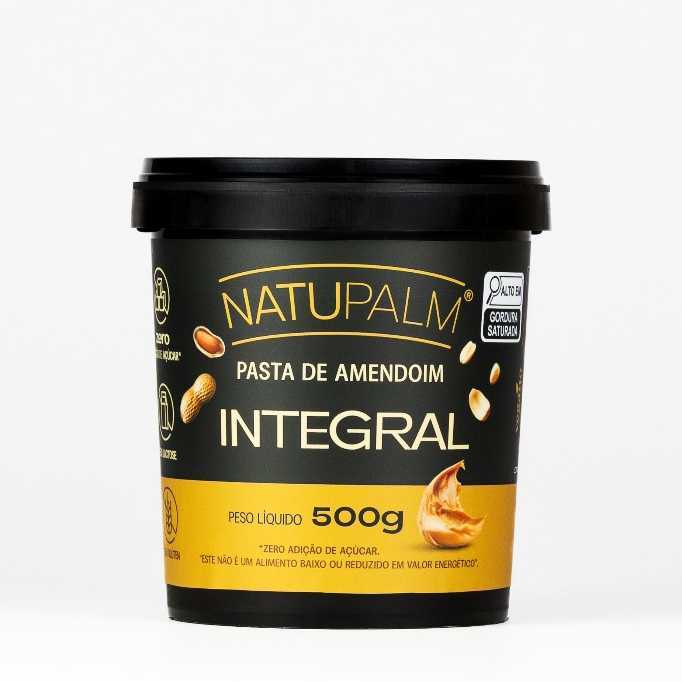 PASTA DE AMENDOIM INTEGRAL 500G