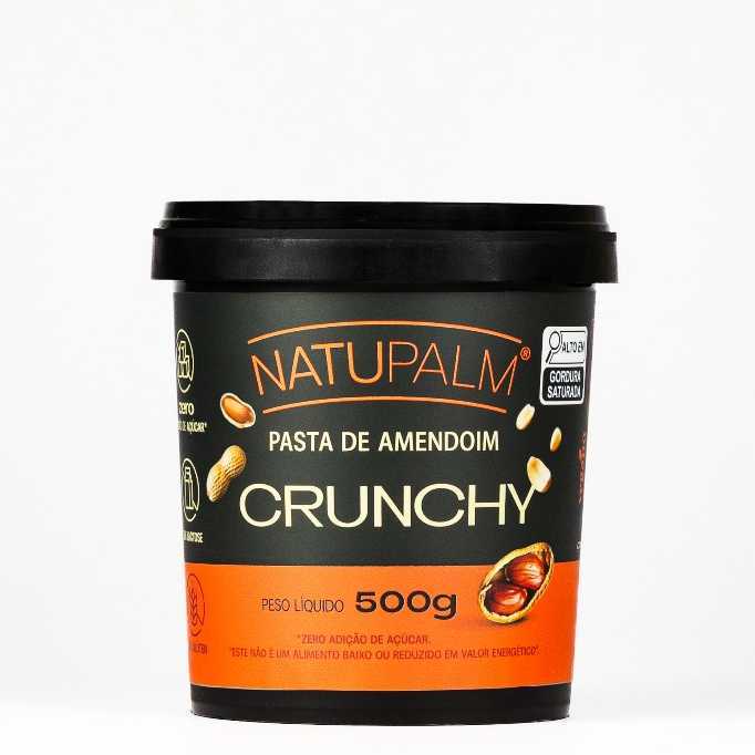 PASTA DE AMENDOIM CRUNCHY 500G