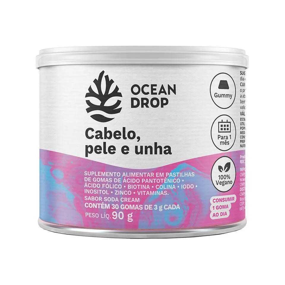 Cabelo, Pele e Unha - Ocean Drop