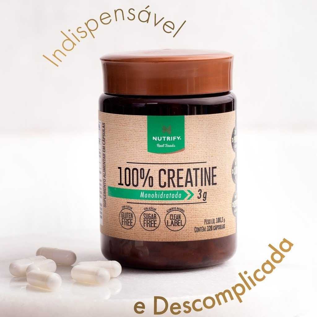 Creatine 100% 120cap - Nutrify