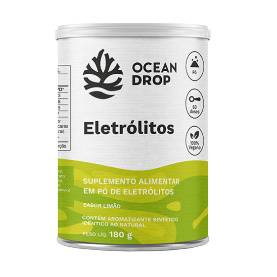 Eletrólitos em Pó 60 doses - Ocean Drop