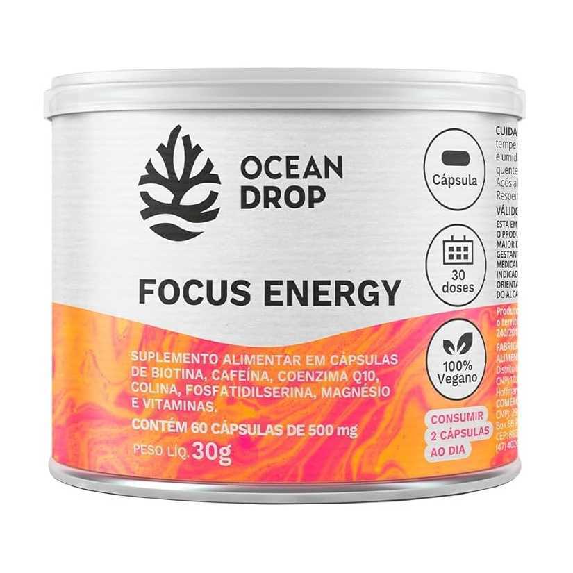 Focus Energy 60cap - Ocean Drop