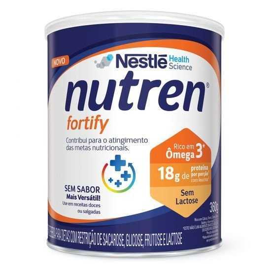 Nutren Fortify Sem Sabor 360g - Nestlé