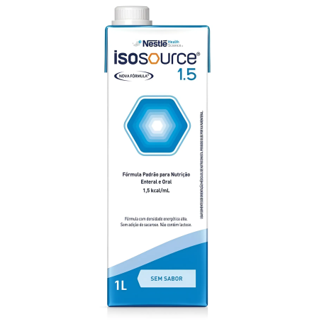 Dieta Enteral/Oral Isosource 1.5 1000ml Sem Sabor - Nestlé