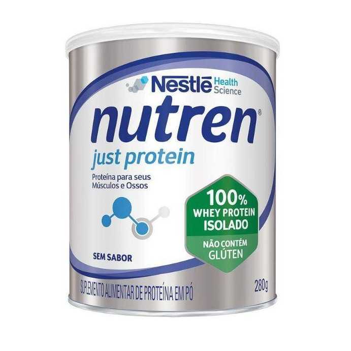 Nutren Just Protein Pó sem sabor 280g - Nestlé