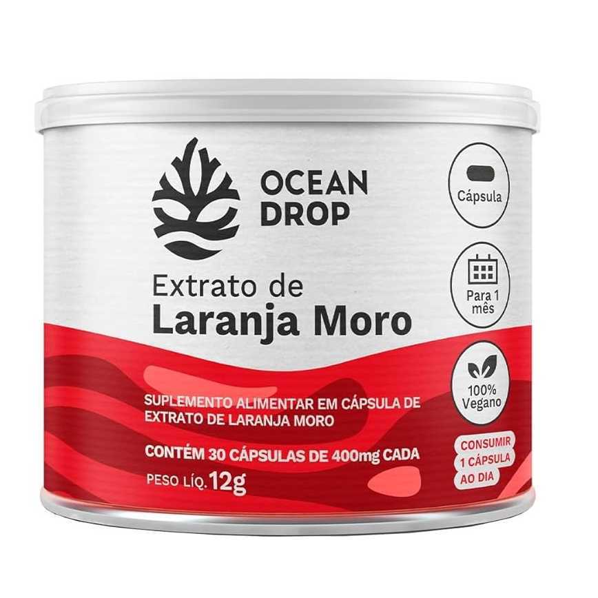 Extrato Laranja Moro 30cap - Ocean Drop