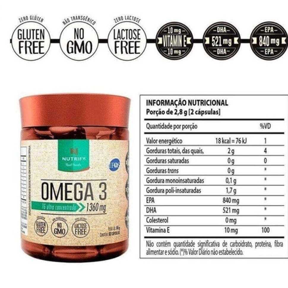 Omega 3 120 cap - Nutrify
