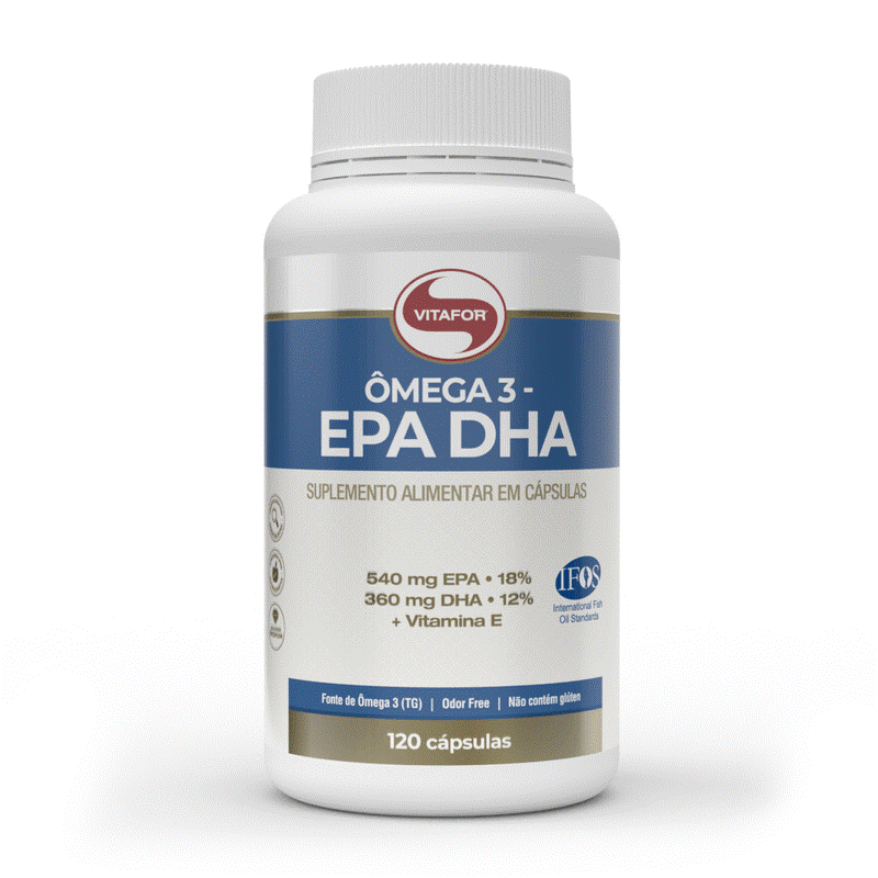 Ômega 3 EPA DHA 120 cap - Vitafor