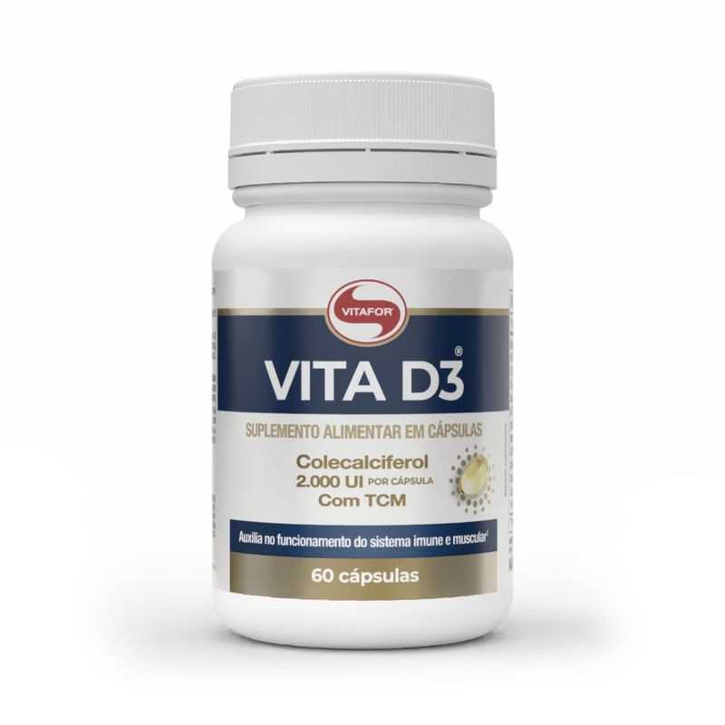 Vitamina D3 60 cap - Vitafor